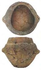 Acest fragment are caracteristicile unui briguetages, ce se utiliza pentru obþinerea sãrii din apã sãratã. MCR, 11569. Întocmit: Dan Buzea 52. Fragment de vas. Pãuleni Ciuc - Ciomortan, jud.
