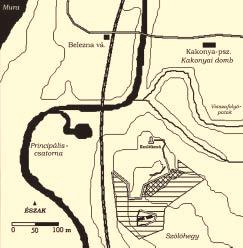 PODRAVINA Volumen 5, broj 10 Str. 28-49 Koprivnica 2006. Podravina 45 procijeniti na 10-15 metara, a visinu šanca na oko 6 metara.