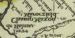 un afluent important, Barchza! O hartă franceză a Ungariei din 1688 amintește, pentru prima dată, de Țara Almăjului (Terre de Halmas).