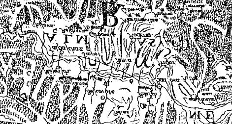 O hartă elaborată, probabil pe suport militar, în care apar localitățile de atunci, este cea a lui Griselini din 1776, folosită și de Nicolae Iorga, și