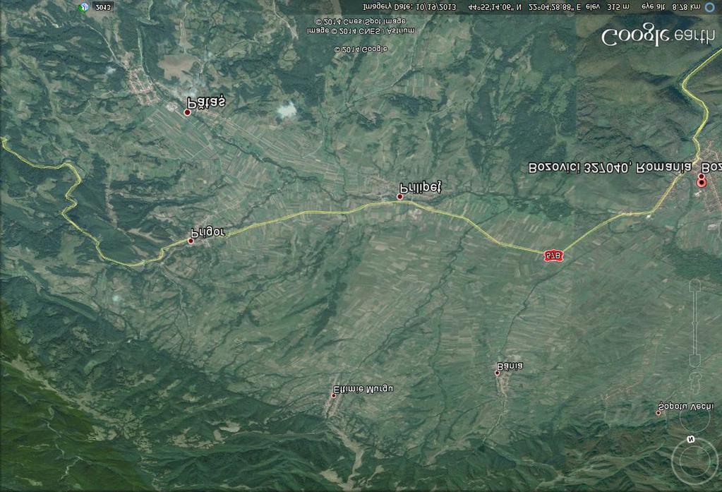 Marsina Gerlistey Rustnic Jalsanicza Herneak Cîteva observații pe marginea acestor locații: - Gerlistye este situată aproape de Rudăria,