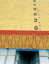 LAPOSTETŐ /FI/ Lapostető hőszigetelések projekttermékek Durock Lapostető hőszigetelő lemez Durock inhomogén (duplarétegű) lapostető hőszigetelő lemez Az egyenes rétegrendű, nem jható, egyhéjú