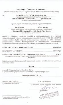 Hívás fogadása Nyissa ki a flipet Szám hívasa a ➀ Nyomja le a Név telefonkönyvbœl vagy HangerŒszabályozás Szám tárolása a telefonkönyvben nyomja le a billentyıt.
