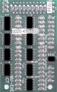 26 ETHERCAT IO MODULOK MUEXE / 5 szörös SINUS mérőrendszer jel interpolátor (TTLAC vendégkártyája) TTLAC modulra szerelt MUEXE kártya csatlakozói MUEXE kártya TTLAC modulra szerelve ENCODER CAN