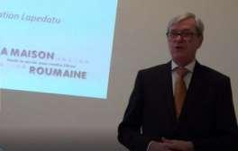 Lapedatu, în sala de festivități a Colegiului Național Andrei