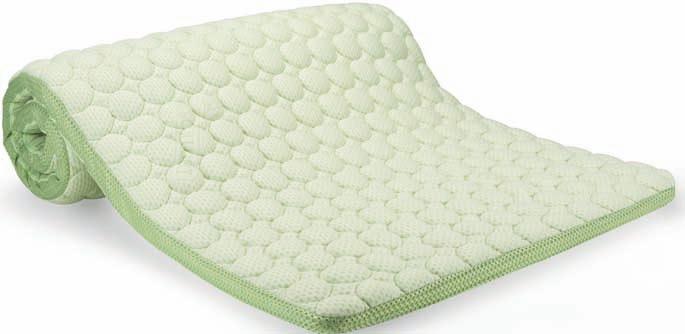 Ecocell habból, ebből a csúcs minőségű, új generációs anyagból készült, tökéletes támaszt biztosít a gerincnek. A matrac belső része 3 cm-es Ecocell és 1 cm-es memóriahabból készült.