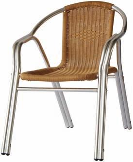 : 125773, 106084, 06086 NARNI ALU/RATTAN SZÉK