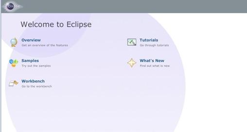 Branding - Intro Welcome lap hozható létre az alkalmazáshoz Hasonló: Eclipse első indítása