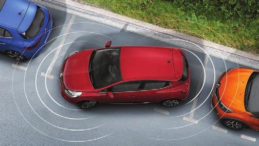 Az Easy Park Assist parkolássegítő rendszer Az Easy Park Assist parkolássegítő rendszerrel a parkolás könnyebb, mint valaha! Párhuzamos parkolás? A CLIO-val gyerekjáték.