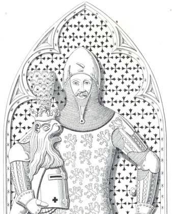 126. ábra. Günther von Schwarzburg szobra.