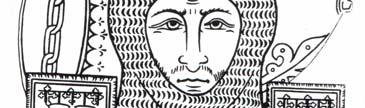 ami teljesen eltakarja a száját. 49. ábra. Ismeretlen templomos lovag emlékműve a 13. század közepéről.
