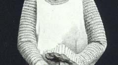 ) alatt egy feltűnően vastag, 51. ábra. Részlet Sir John D'Abernoun síremlékéről.