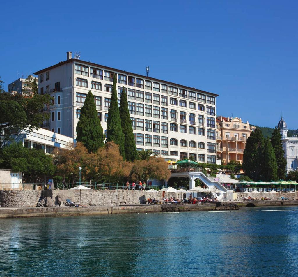 2017 HORVÁTORSZÁG Kvarner GRAND HOTEL ADRIATIC I.**** ÉS II.*** Opatija, Kvarner, Horvátország 150 m 400 m - 15%, 2017.03.31-ig, teljes összeg befizetése esetén. Grand Hotel Adriatic I.