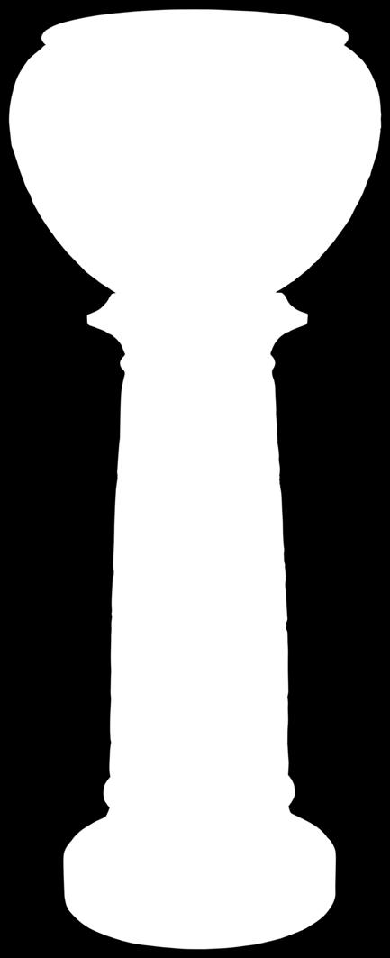 Façon szám: 2836 Magasság a kaspóval együtt: 98,2 cm, szájátmérő: 33 cm Jelzés a virágtartó edényen: bélyegzett, öttornyos,