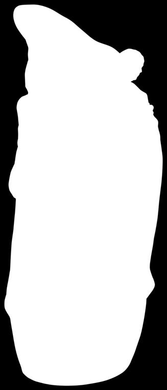 Lajos (a kihajló, kör-plasztikus figura) Keménycserép, összeillesztett forma.