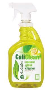 (decil-glikozid), növényi alkohol (kukoricából), nátrium-glukonát, nátriumhidroxid, citromaroma,  CaliClean Natural Kitchen Cleaner