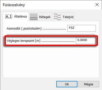 1.6.1 Kezdeti talaj A Kezdeti talaj definíciója megegyezik a korábbi programverziók Talajobjektum definíciójával.