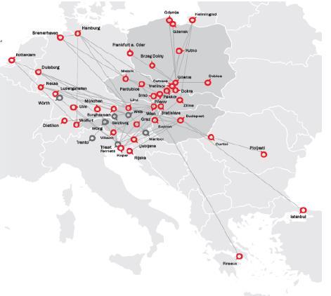 A Rail Cargo Group intermodális