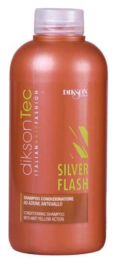 Használata bármilyen típusú hajhoz ajánlott. SILVER FLASH 500 ml Hamvasító kondicionáló sampon.