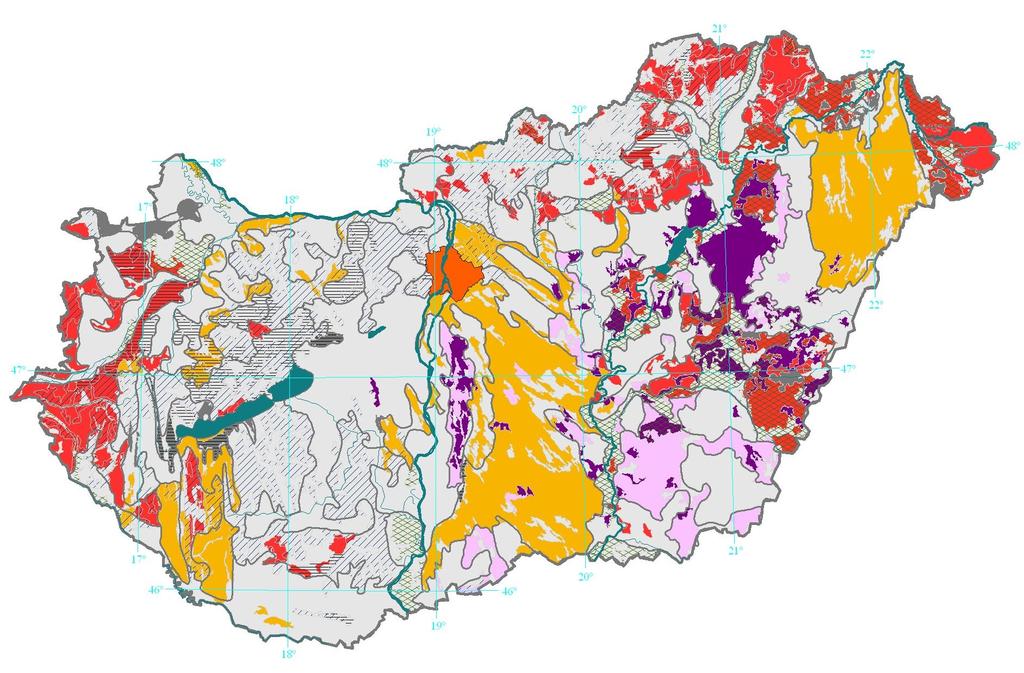 TÁJ- ÉS TELEPÜLÉSÖKOLÓGIA regions resulted in Hungary, which then were thoroughly characterized (SZABÓ J. & AL. 1998).