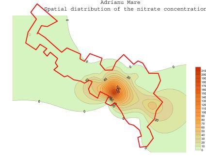 TÁJ- ÉS TELEPÜLÉSÖKOLÓGIA 3.3. Piezometriás szint mérése A talajvíz mozgásának megismerése céljából GPS-el megmértük a piezometriás szintet.