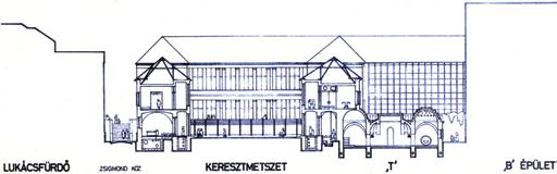 nem volt szigetelt, valamint, hogy a lábazattal érintkező helyiségekben a funkció szerint nagy páranyomással rendelkező vizes helyiségekből állóan Közép-Európa akkoriban