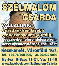 Nagy büszkeség a saját házi pálinka, melynek a megfőzését kiadhatjuk az 5 éves Pálinkafőzde Kft-nek is. Gaál Péter, a Pálinkafőzde Kft.