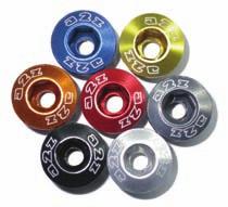 csomagolás), Anyag: Alu 7075-T6, 7 féle színben, Csavar: 5mm-es, Anya: 6mm-es