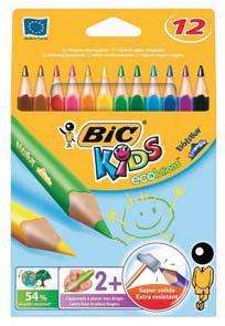 Színes ceruza BIC Kids Evolution háromszög alakú színes ceruza CARIOCA Triangular Jumbo