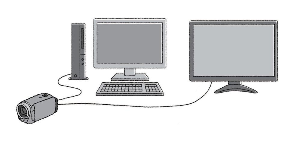 A felvételek egyszerű mentése az opcionális CS100 Connect Station segítségével.
