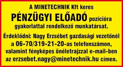 Önéletrajzát pdf formátumban várjuk a jelentkezes@infineon.com e-mail címre. További tájékoztatás: Hajnal Donát, Tel.: +36 30 981 0039 www.infineon.com/hungary I M P R E S S Z U M Dél-Pest Megyei Szuperinfó Megjelenik minden hétfőn 37.