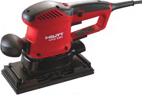 Minimális por a Hilti faipari porelszívóhoz vagy porzsákhoz csatlakoztatva Névleges feszültség Névleges áramerősség Rezgéssebesség - tartomány Védettségi osztály
