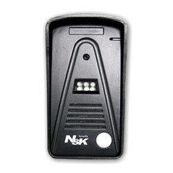 NSK VIDEO KAPUTELEFON NSK-7168 NSK-7162 - színes CCD kamera - felületre szerelhető kivitel - négy vezetékes rendszer - kamera látómezeje: vízszintesen 68