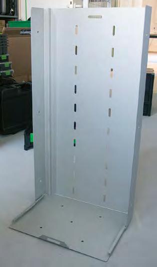 SysCon Trolley molnártalicska Jellemzők: Maximális rakodási súly: 60 kg Stabil alumínium keret Rakodófelület mérete: 390 x 280 mm SysCon Induló készlet Platóra szerelhető eloxált alumínium