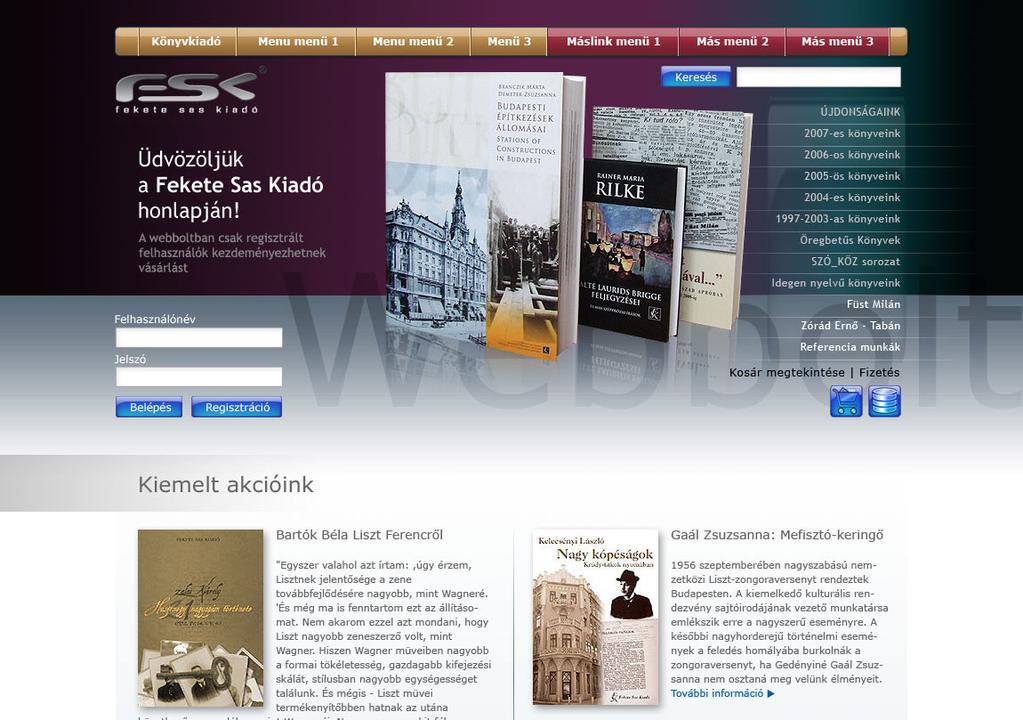 Fekete Sas Kiadó www.feketesas.