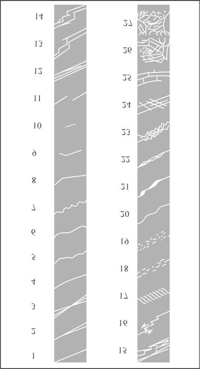 252 Hrabovszki E. et al.: A BAF 2 fúrás töréses szerkezeti elemeinek mikroszerkezeti és cementáció vizsgálata (Bodai Agyagkő Formáció) zést végeztünk. A vizsgálatok eredményeit az I.