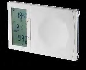 A beállított hőmérséklet és a kimenet állapota nagyméretű LCD kijelzőn olvasható. Felhasználó által korlátozható felső és alsó hőmérséklet-határok. Billentyű zár.