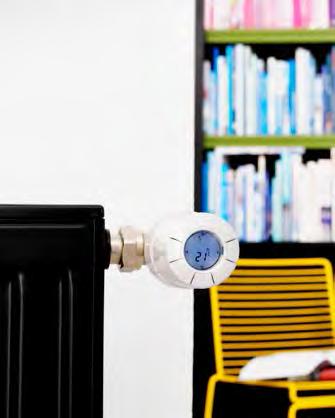 A termosztát felhelyezése nem igényel szaktudást Danfoss és más gyártók szelepeivel is kompatibilis Váltson magasabb komfortszintre, váltson living eco