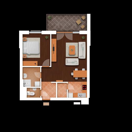 C/I/7 Két szobás lakás