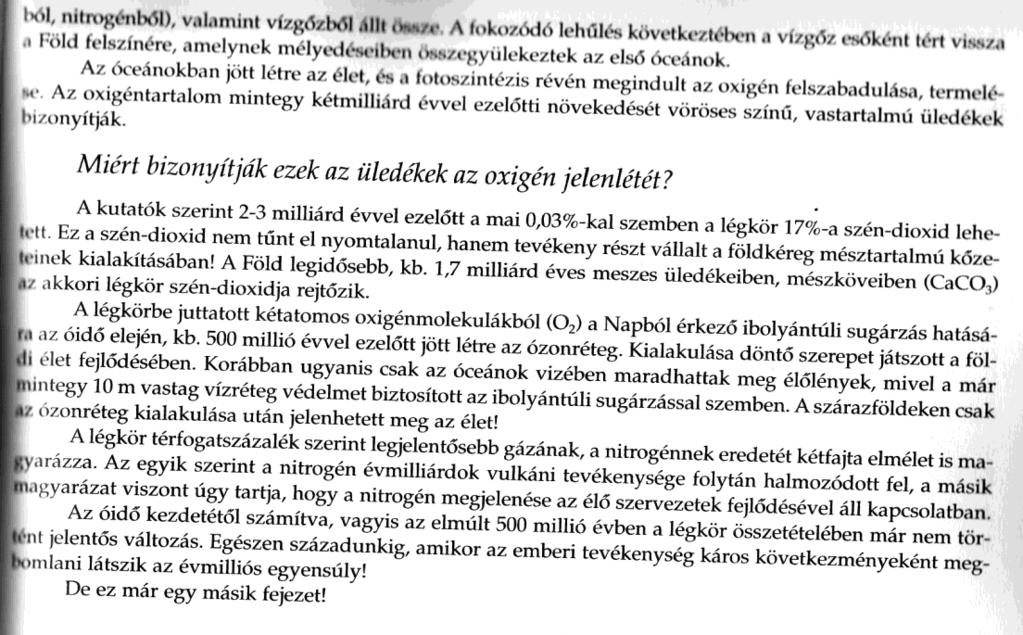 TERMOSZFÉRA 80 km feletti rész; szintén elnyeli az ibolyántúli sugárzásokat, ezért hőmérséklete emelkedik; átlagos hőmérséklete 1000 0 C körül mozog; anyaga ionokból, vagyis elektromos