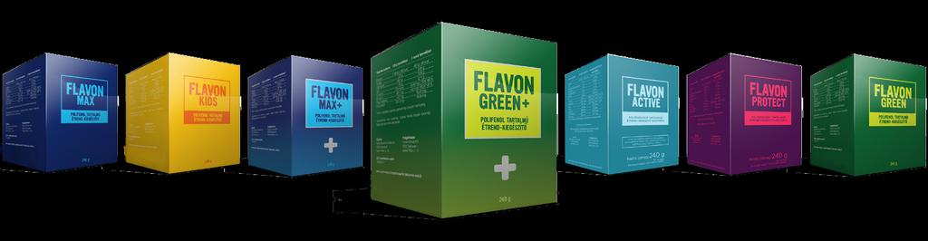 A márka számokban 7 2014-ben héttagúra bővült a Flavon termékcsalád.
