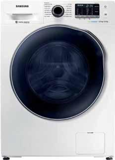 Samsung WD80J5410AW/LE elöltölt s mosó-szárítógép mosási ruhatöltet: 8 kg, szárítási ruhatöltet: 6 kg, 1400