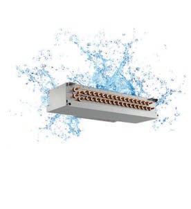A HVRF rendser részei egy City Multi sorozatú R2 kültéri egység, valamint az új Hybrid BC vezérlő, amely lehetővé teszi a hűtőközeg és a víz, mint hőátadó közeg kapcsolódását.
