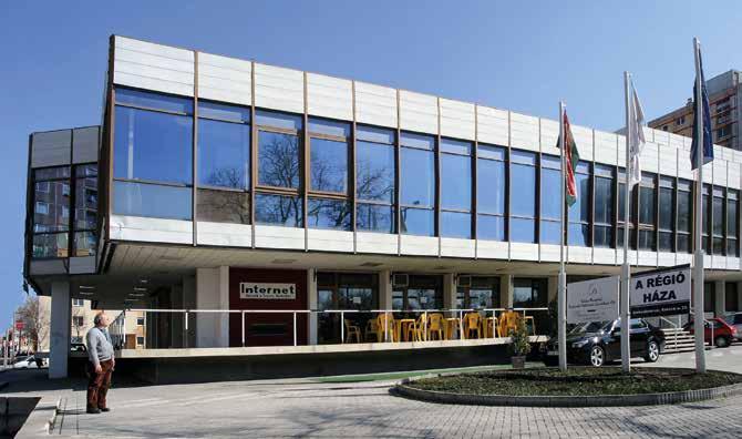 Technika Háza Székesfehérvár, Rákóczi u. 25. Szélesszalag hengermű csarnok ALCOA-Köfém, Székesfehérvár, Verseci u. 5. Tervező: Pordán H.