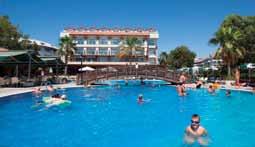 jacuzzi edzőterem aerobik vízi aerobik strandröplabda kosárlabda futball CLUB HOTEL TURAN PRINCE WORLD ***** (Kizilagac) 5 teniszpálya, teniszütő és labdabérlés asztali tenisz darts