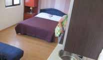 apartmanokban/stúdiókban jól felszerelt konyhasarok a