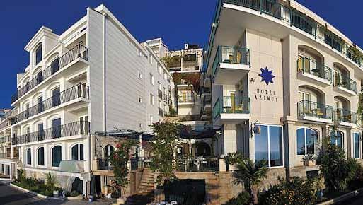 Sveti Stefan Hotel Azimut A Hotel Azimut Sveti Stefan festői félszigetével szemben a strandtól 3