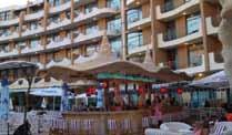 Hotel Kalina Garden**** A Naposparti éttermekkel, üzletekkel övezett