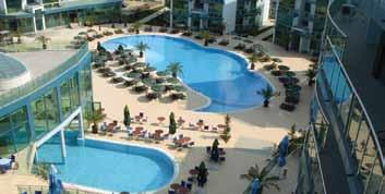 Térítés ellenében: Spa részleg közvetlenül a hotel mellett található a sportközpont 18 lyukú golfpályával és