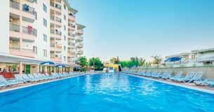 Kleopatra atlas **** (Alanya) A szálloda kb. 100 méterre épült a Kleopatra strandtól és a Damlatas barlangtól, kb. 500 méterre Alanya központjától, valamint kb.